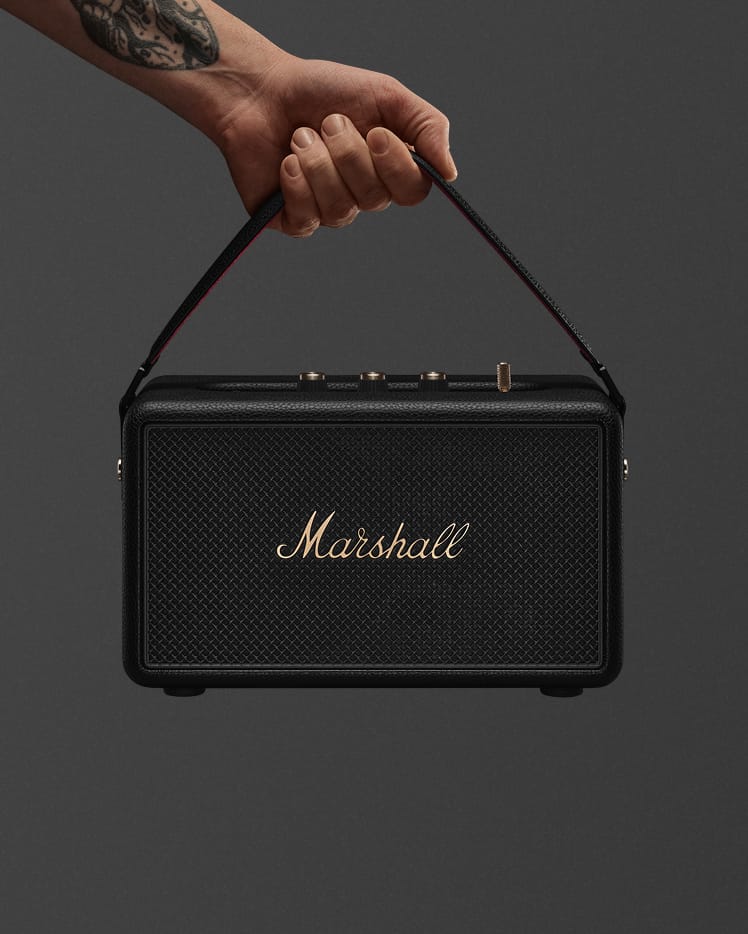 Portable Bluetooth speaker with 50+ hours of playtime | Marshall.com