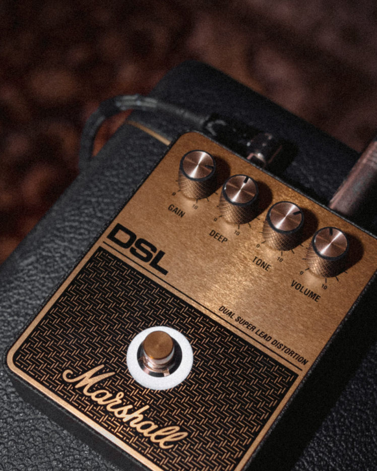 DSL Overdrive Pedal - Guitar pedals | Marshall.com