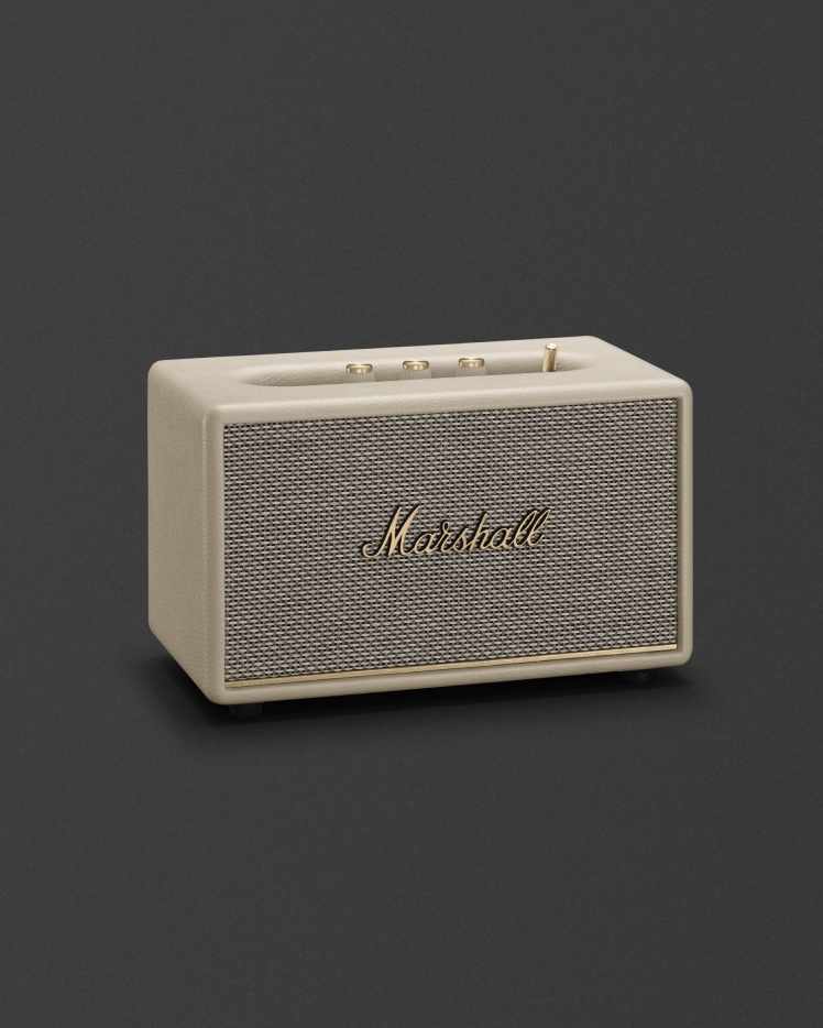 Acton III Cream - Bluetoothホームオーディオスピーカー | Marshall.com
