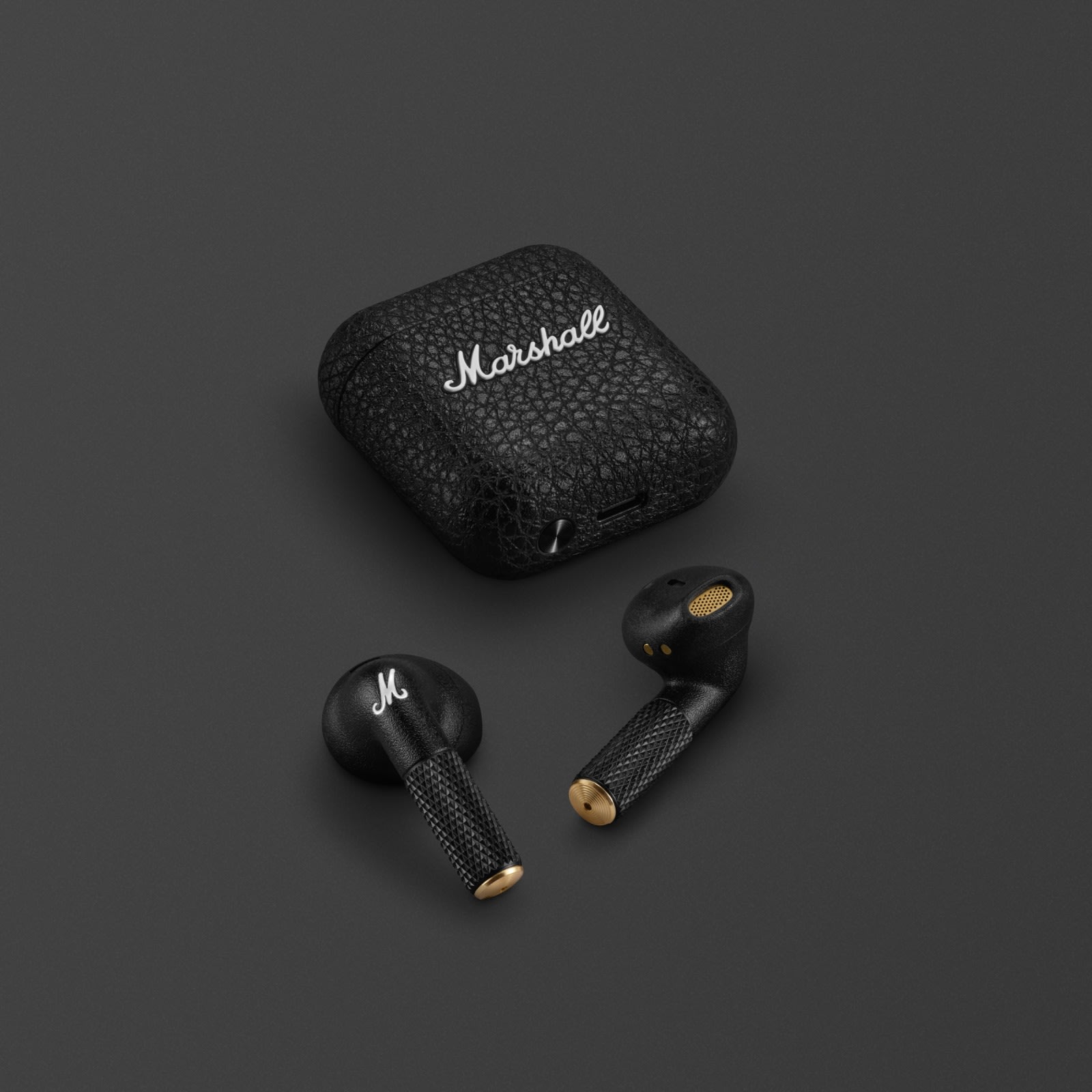 Marshall Minor IV ワイヤレスイヤホン Minor IV Black - Earbuds