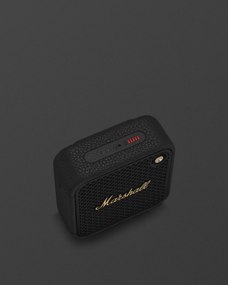 Willen II Black and Brass - ポータブルスピーカー | Marshall.com