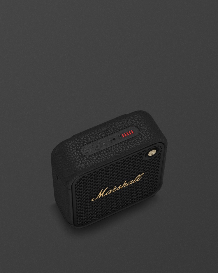 Willen II Black and Brass - ポータブルスピーカー | Marshall.com