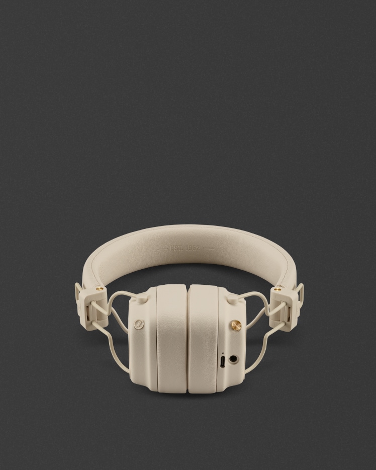 Major V Cream - On-ear headphones | Marshall.com