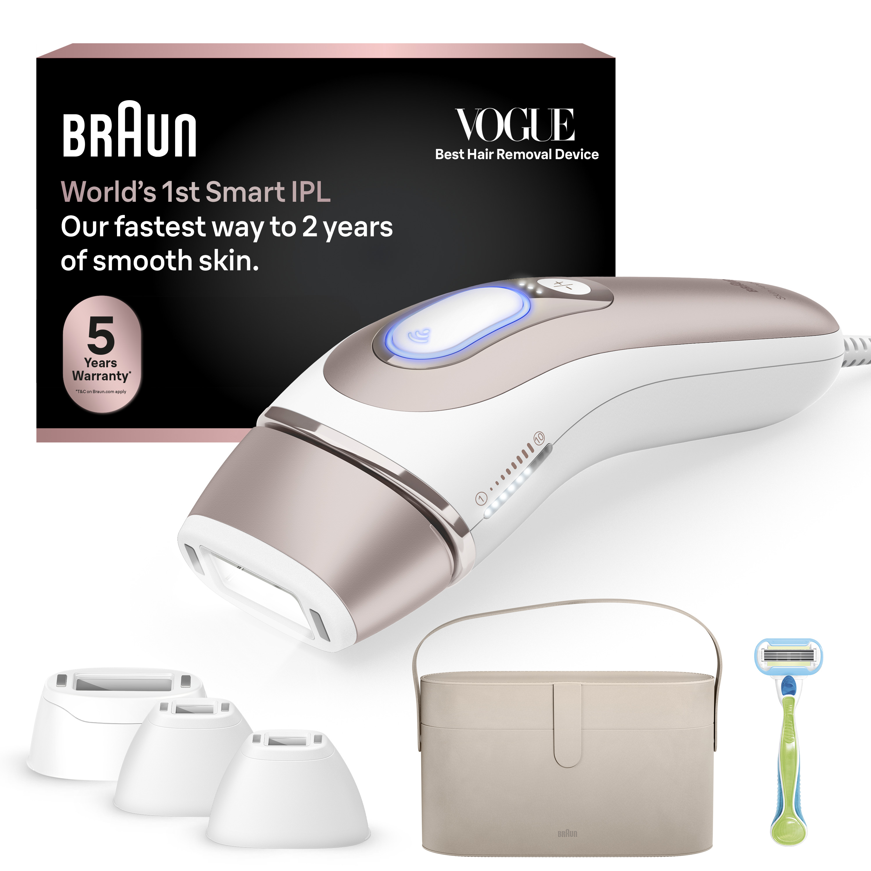 Silk·expert Pro 5 IPL Laser Hair Removal, PL5347 | Braun US