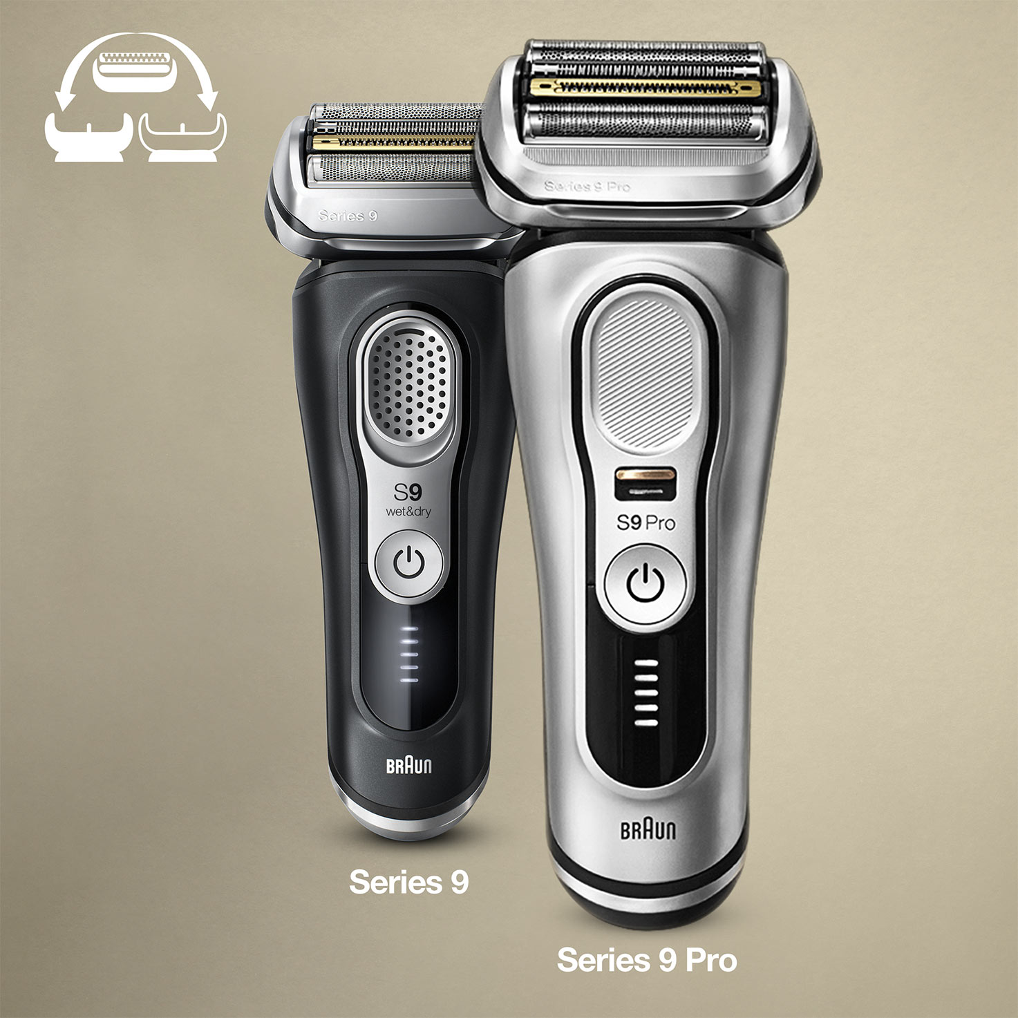 Series 9 Pro Electric Shaver 9465cc with PowerCase| Braun US