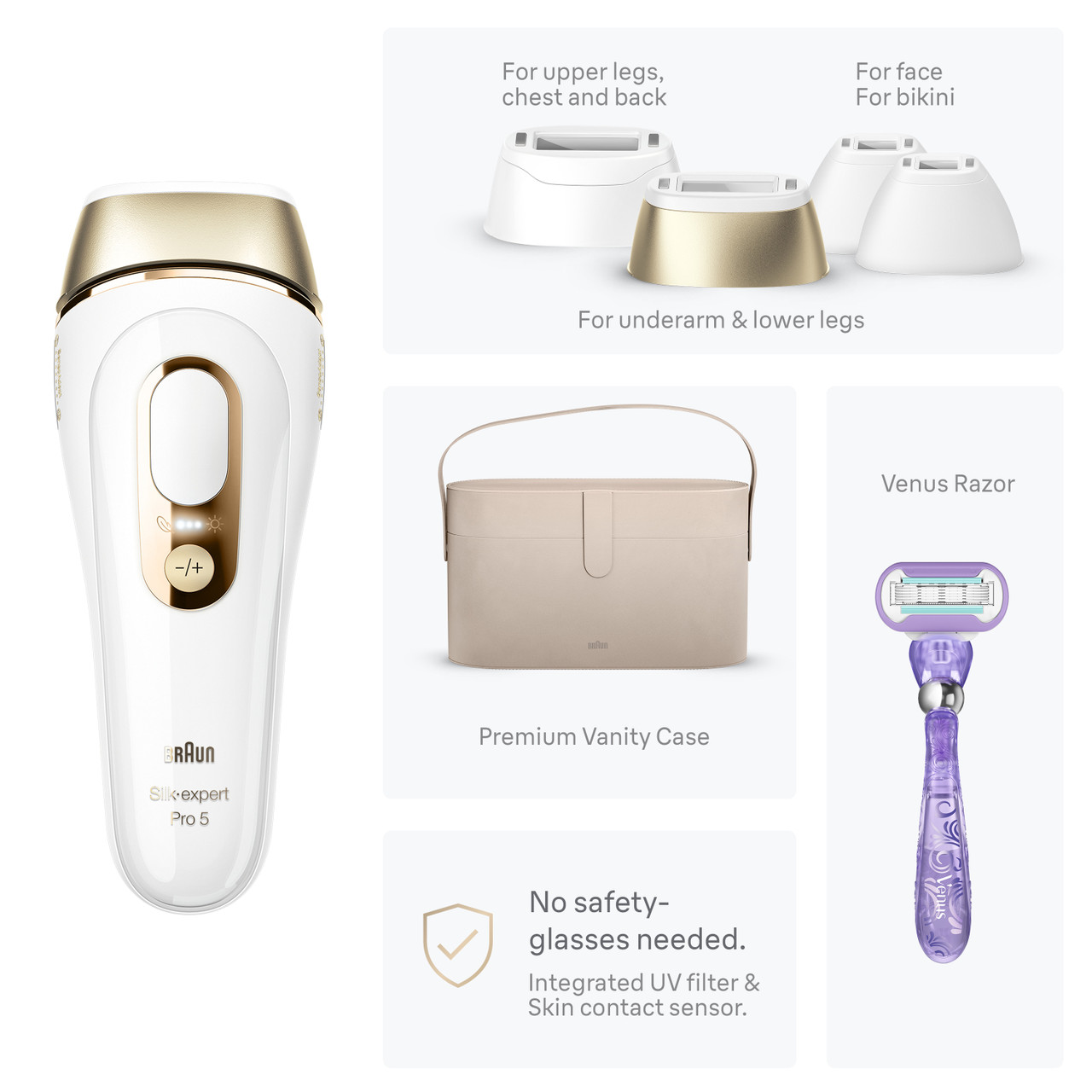 Braun Silk·expert Pro 5 IPL, Laser Hair Removal, PL5157 | Braun US