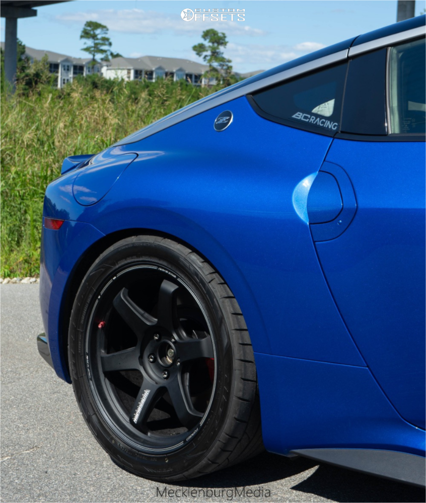 2023 Nissan Z with 19x9.5 20 Volk Te37 Ultra Track Edition Ii and
