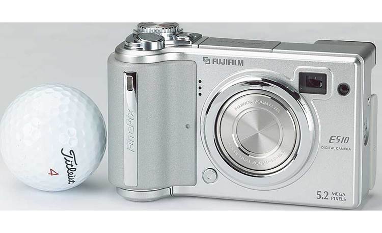 Fujifilm FinePix E510 5.2-megapixel digital camera at Crutchfield