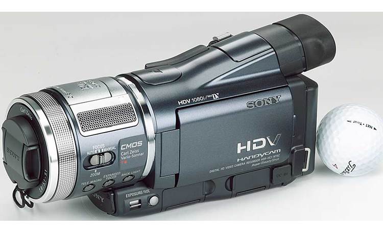 Sony HDR-HC1 High-definition digital camcorder at Crutchfield