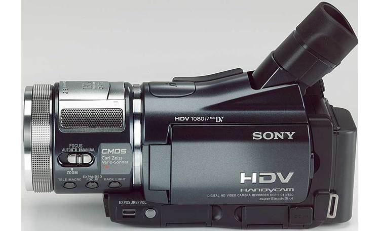 Sony HDR-HC1 High-definition digital camcorder at Crutchfield