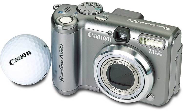 Canon PowerShot A620 7.1-megapixel digital camera at Crutchfield