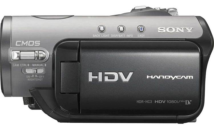 Sony HDR-HC3 High-definition Mini DV digital camcorder at Crutchfield