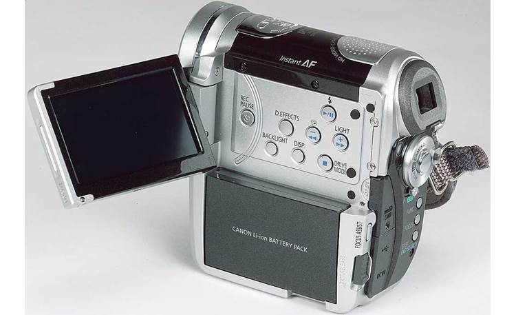 Canon HV10 High-definition Mini DV digital camcorder at Crutchfield