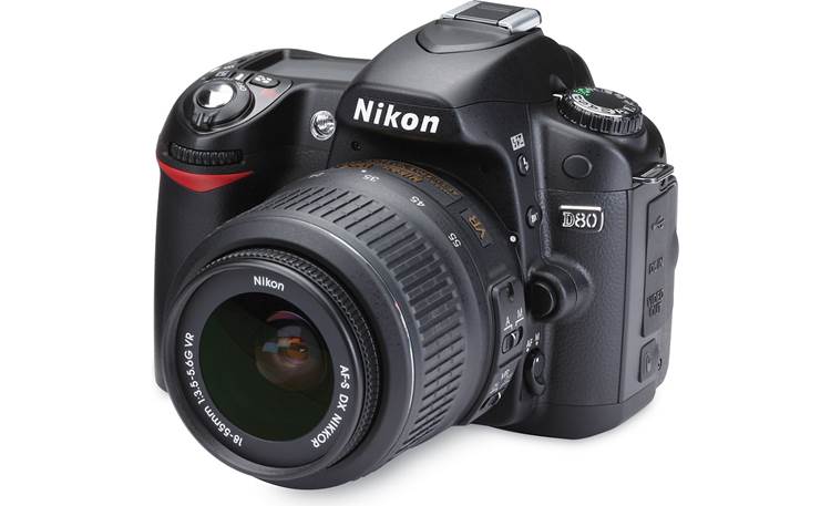 Nikon D80 Kit 10.2-megapixel digital SLR camera with 18-55mm image