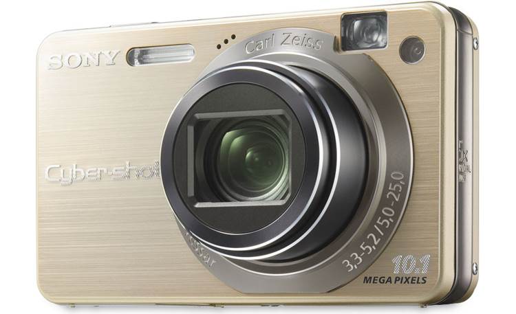 Sony Cyber-shot DSC-W170 (Gold) 10.1-megapixel digital camera with