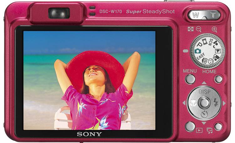 SONY Cyber-shot DSC-W170 10.1メガピクセル 赤 Amazon.com : Sony