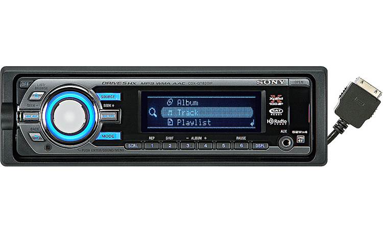 Sony CDX-GT820IP CD receiver at Crutchfield