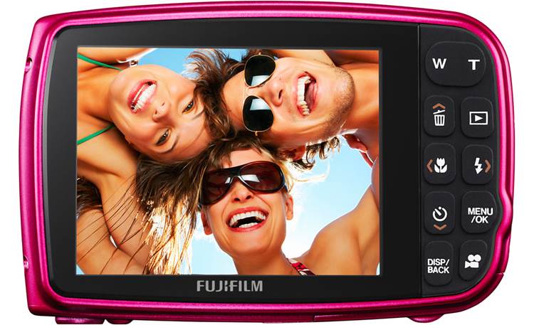 Fujifilm FinePix Z30 (Pink) 10-megapixel digital camera with 3X