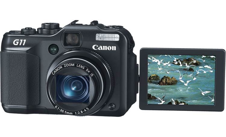 Canon PowerShot G11 10-megapixel digital camera with 5X optical