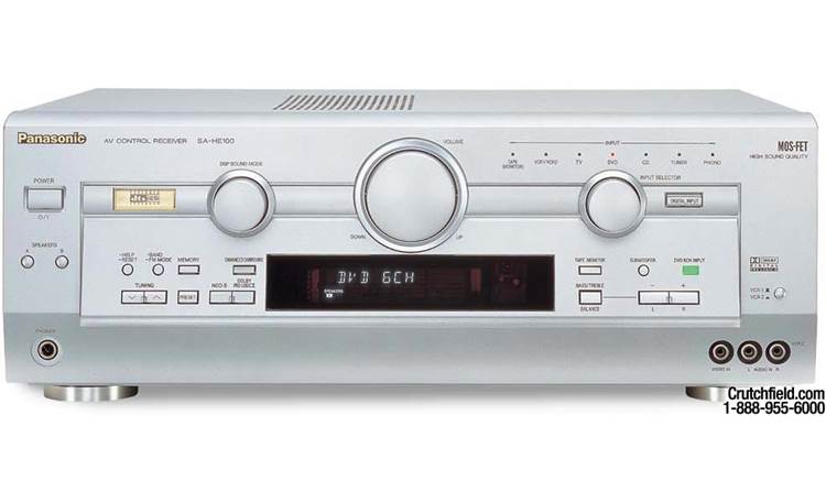 Panasonic SA-HE100 (Silver) Home theater Receiver with Dolby