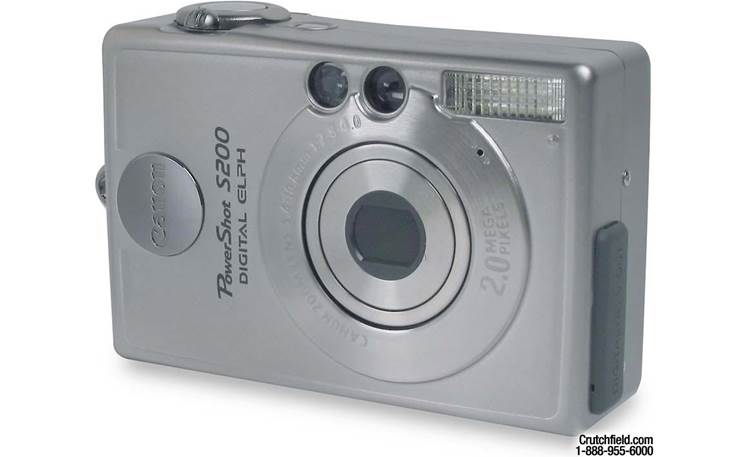 Canon PowerShot S200 ELPH Digital camera with CompactFlash™ card