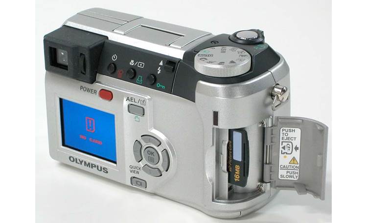 Olympus C-740 Ultra Zoom 3-megapixel digital camera at Crutchfield