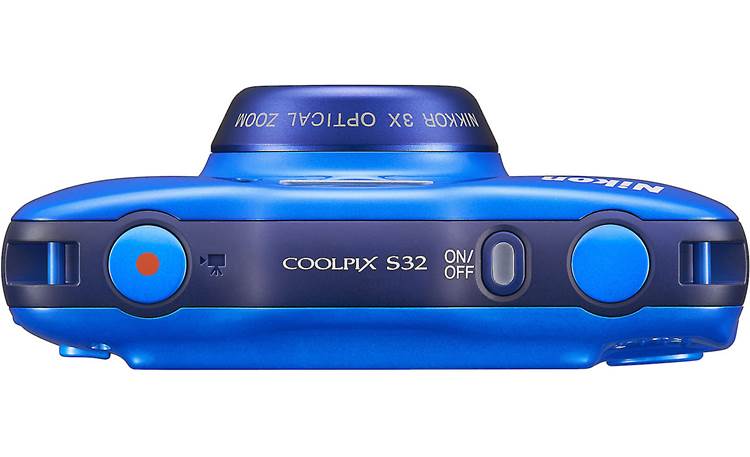 Nikon Coolpix S32 (Blue) 13-megapixel waterproof/shockproof