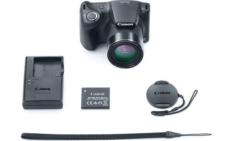 Canon PowerShot SX410 IS (Black) 20-megapixel camera with 40X