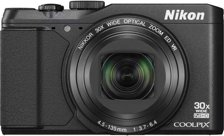 Nikon Coolpix S9900 (Black) 16-megapixel camera with 30X optical