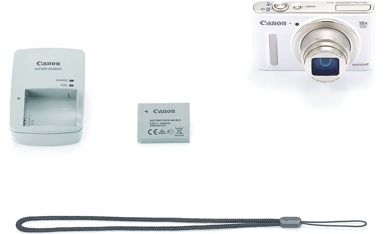 Canon PowerShot SX610 HS (White) 20.2-megapixel digital camera