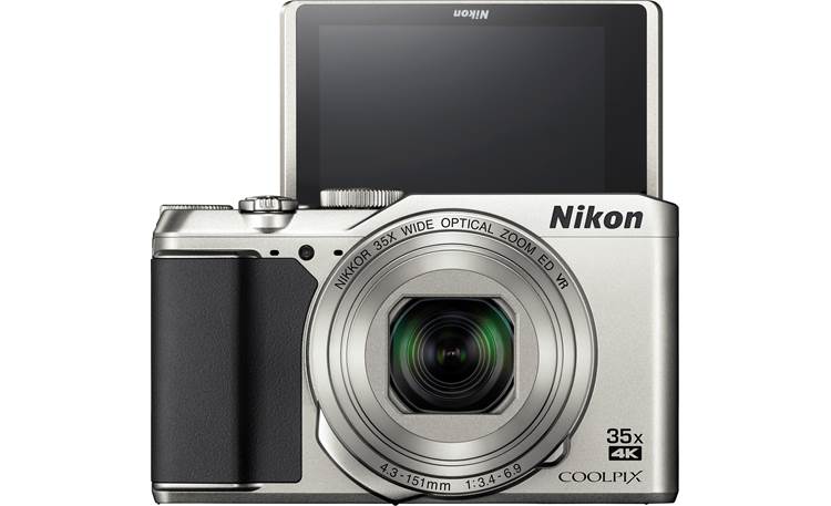 Nikon Coolpix A900 (Silver) 20-megapixel camera with 35X optical