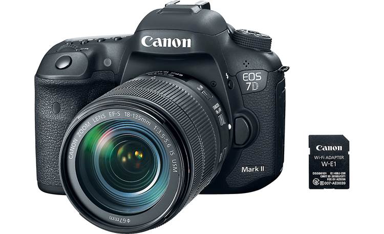 Canon EOS 7D Mark II Wi-Fi® Kit 20.2-megapixel DSLR camera with