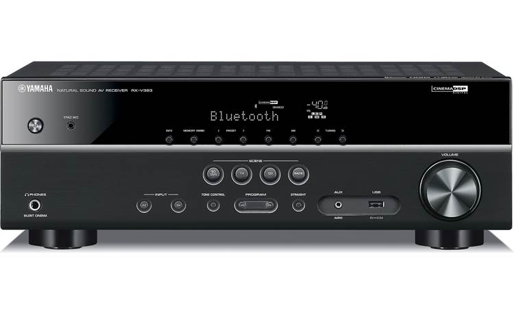 Yamaha RX-V383 5.1-channel home theater receiver with Bluetooth