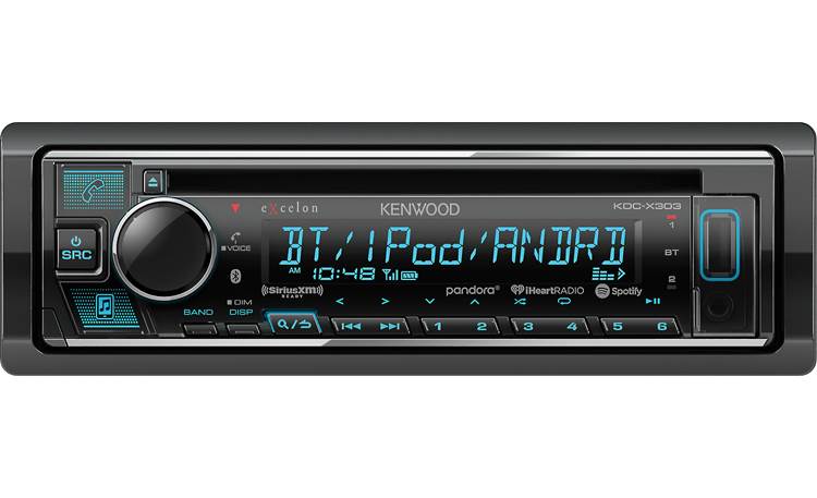Kenwood Excelon KDC-X303 CD receiver at Crutchfield