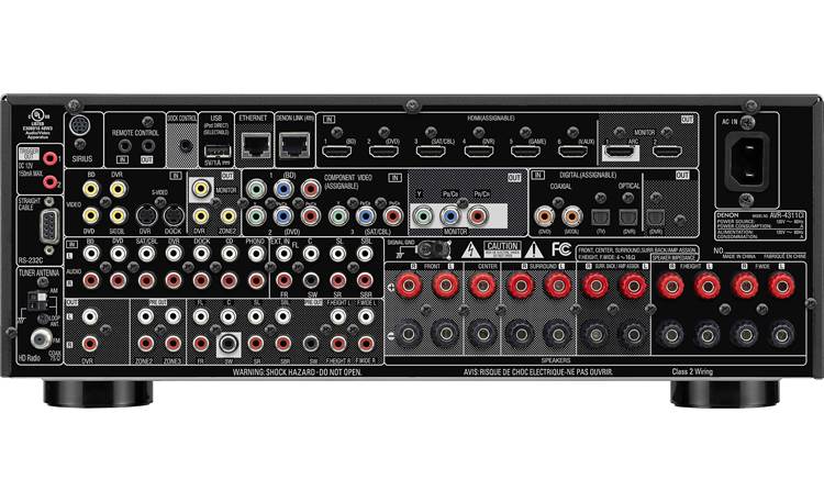 Denon AVR-4311CI 9.2-channel home theater receiver, Internet-ready