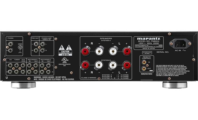 Marantz PM8004 Stereo integrated amplifier at Crutchfield