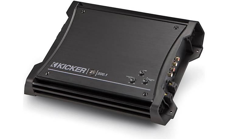 Kicker 10ZX500.1 Mono subwoofer amplifier — 500 watts RMS x 1 at 2