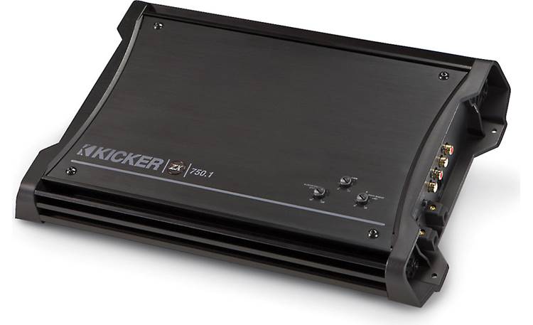 Kicker 10ZX750.1 Mono subwoofer amplifier — 750 watts RMS x 1 at 2