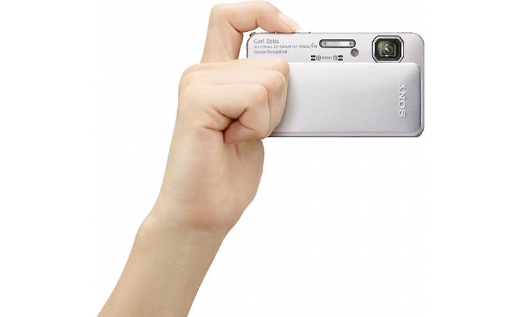 Sony Cyber-shot® DSC-TX10 (Silver) Waterproof 16.2-megapixel
