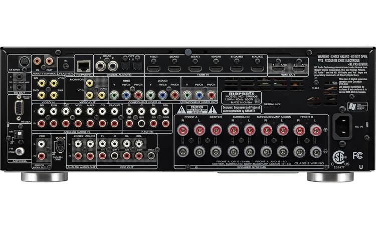 Marantz SR6006 Home theater receiver with 3D-ready HDMI switching