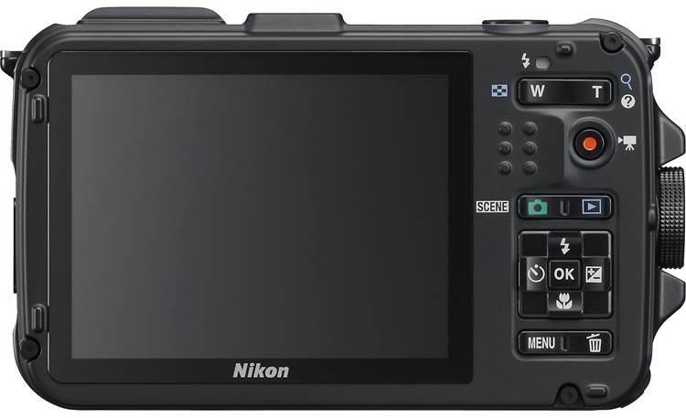 Nikon Coolpix AW100 (Blue) Tough-style 16-megapixel digital camera