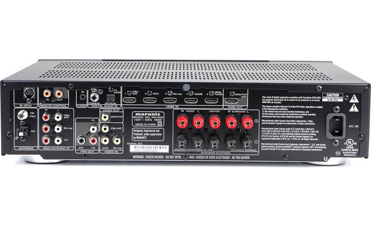 Marantz NR1403 5.1-channel home theater receiver at Crutchfield