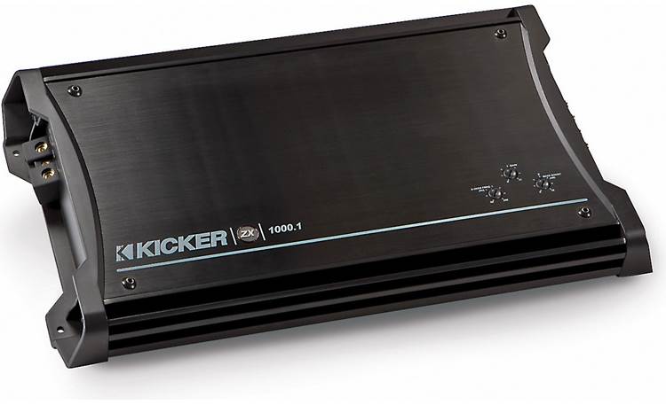 Kicker 11ZX1000.1 Mono subwoofer amplifier — 1000 watts RMS x 1 at