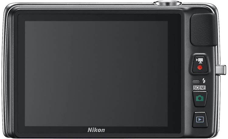 Nikon Coolpix S4300 (White) 16-megapixel digital camera with 6X