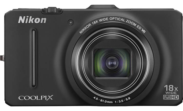 Nikon Coolpix S9300 (Black) 16-megapixel digital camera with 18X