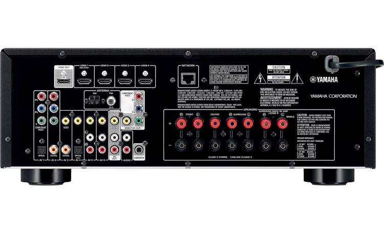 Yamaha RX-V573 Home theater receiver with 3D-ready HDMI switching