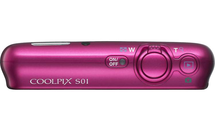Nikon Coolpix S01 (Pink) Ultra-compact 10.1-megapixel digital