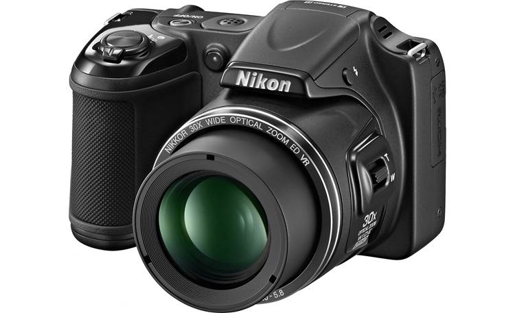 Nikon Coolpix L820 (Black) 16-megapixel digital camera with 30X