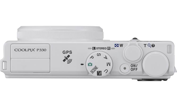 Nikon Coolpix P330 (White) 12.2-megapixel f/1.8 digital camera