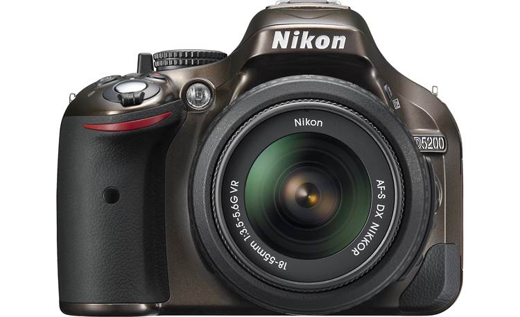 Nikon D5200 Kit (Bronze) 24.1-megapixel digital SLR camera with 18